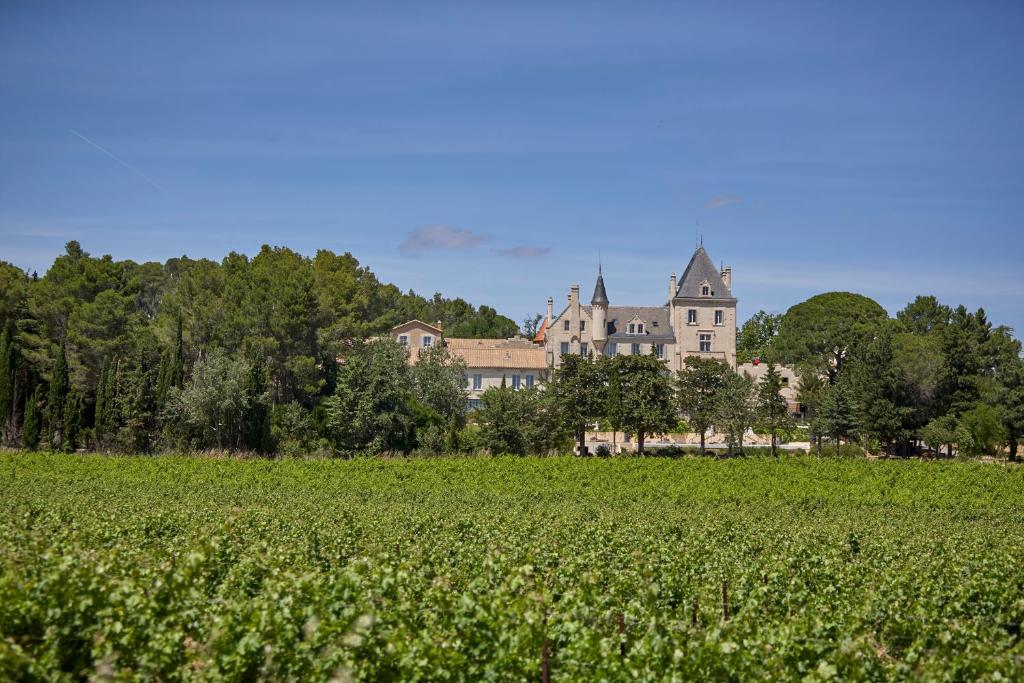 chateau-les-carrasses-capestang-castle-hotels-france-3 chateau les carrasses capestang castle hotels france wineyard